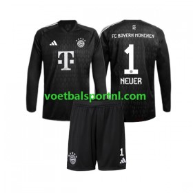 FC Bayern München Manuel Neuer 1 Doelman Kind Thuis Tenue 2023-24 L/S